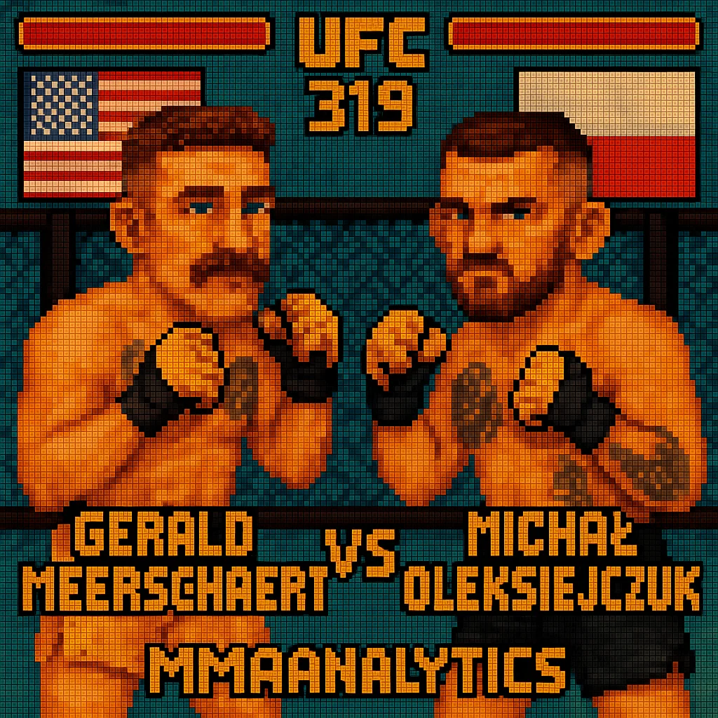 Gerald Meerschaert vs Michał Oleksiejczuk - UFC 319